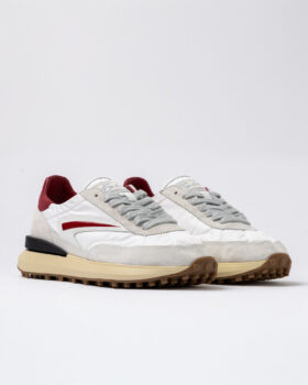 ATHLETA NYLON BLANC-BORDEAUX