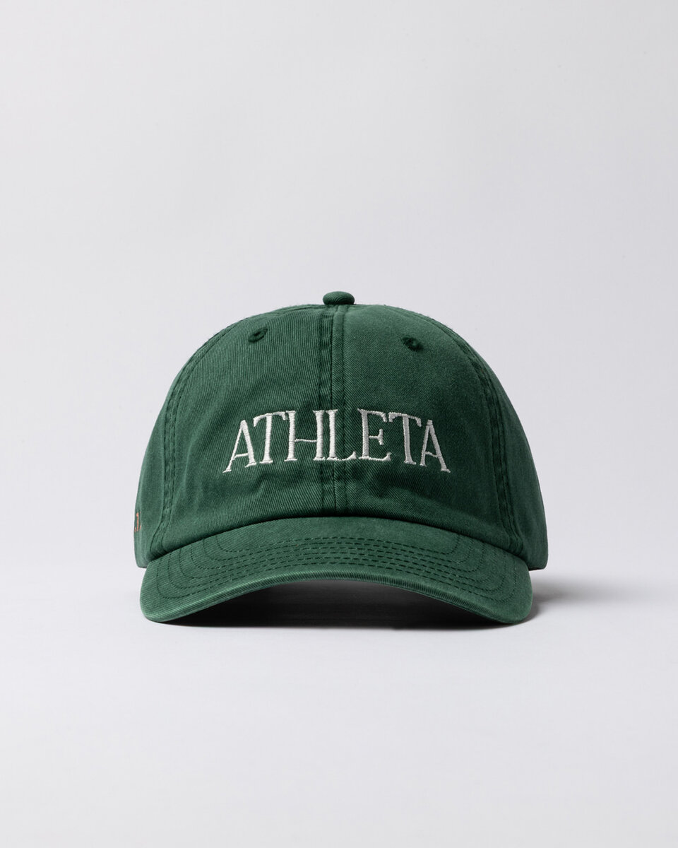 CASQUETTE DE BASEBALL ATHLETA VERTE