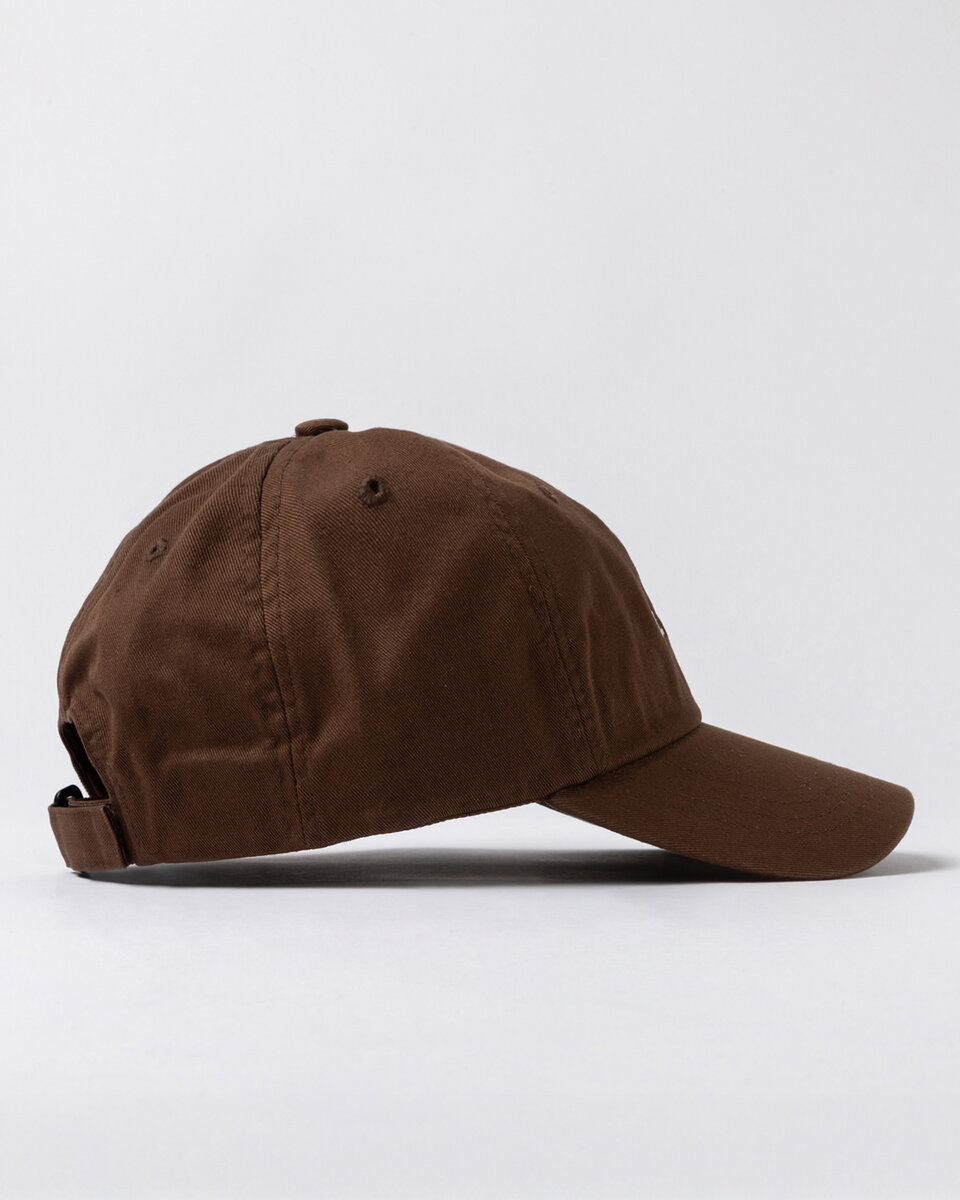 CASQUETTE DE BASEBALL BASIC MARRON