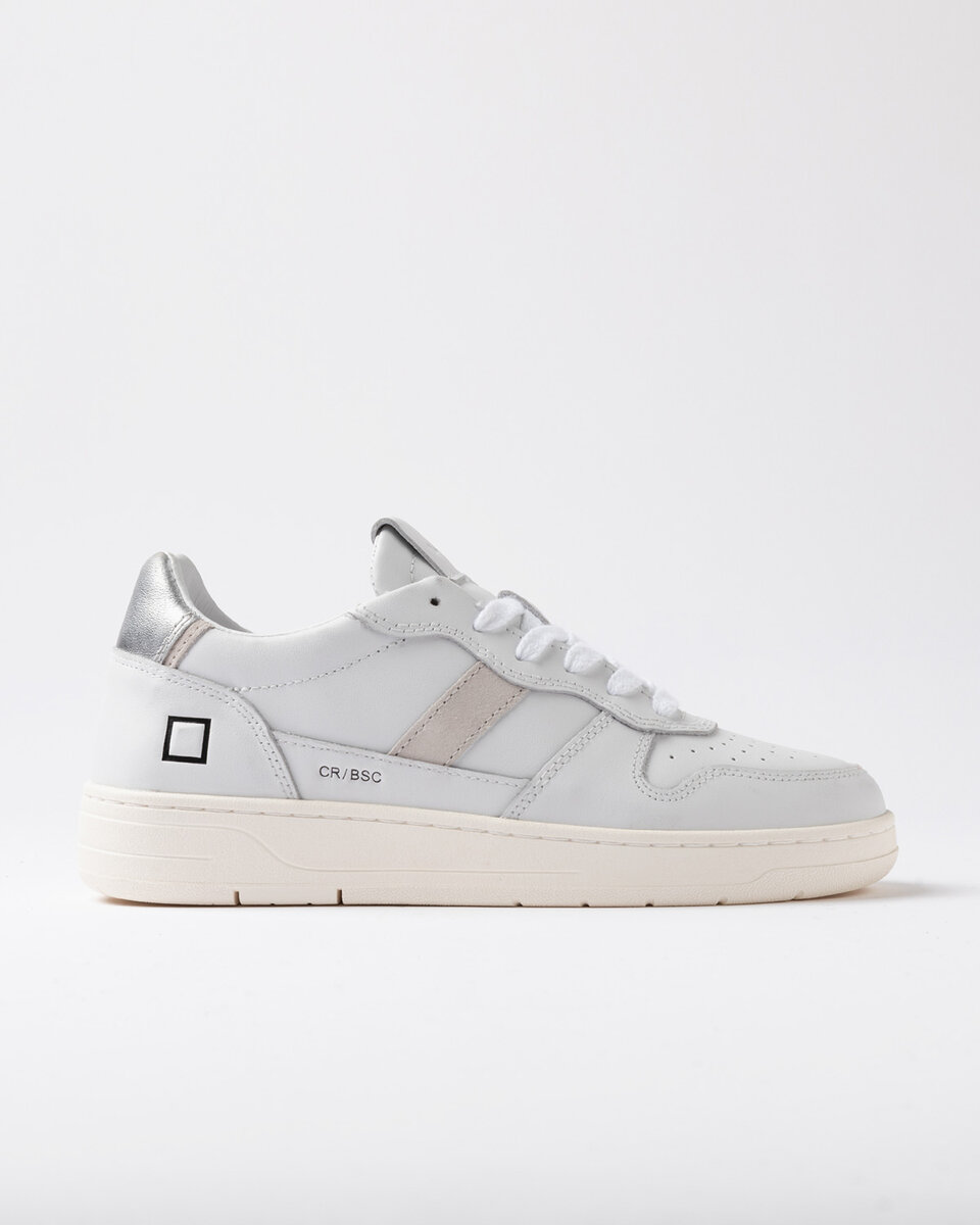 Court 2.0 BASIC BLANC-ARGENT