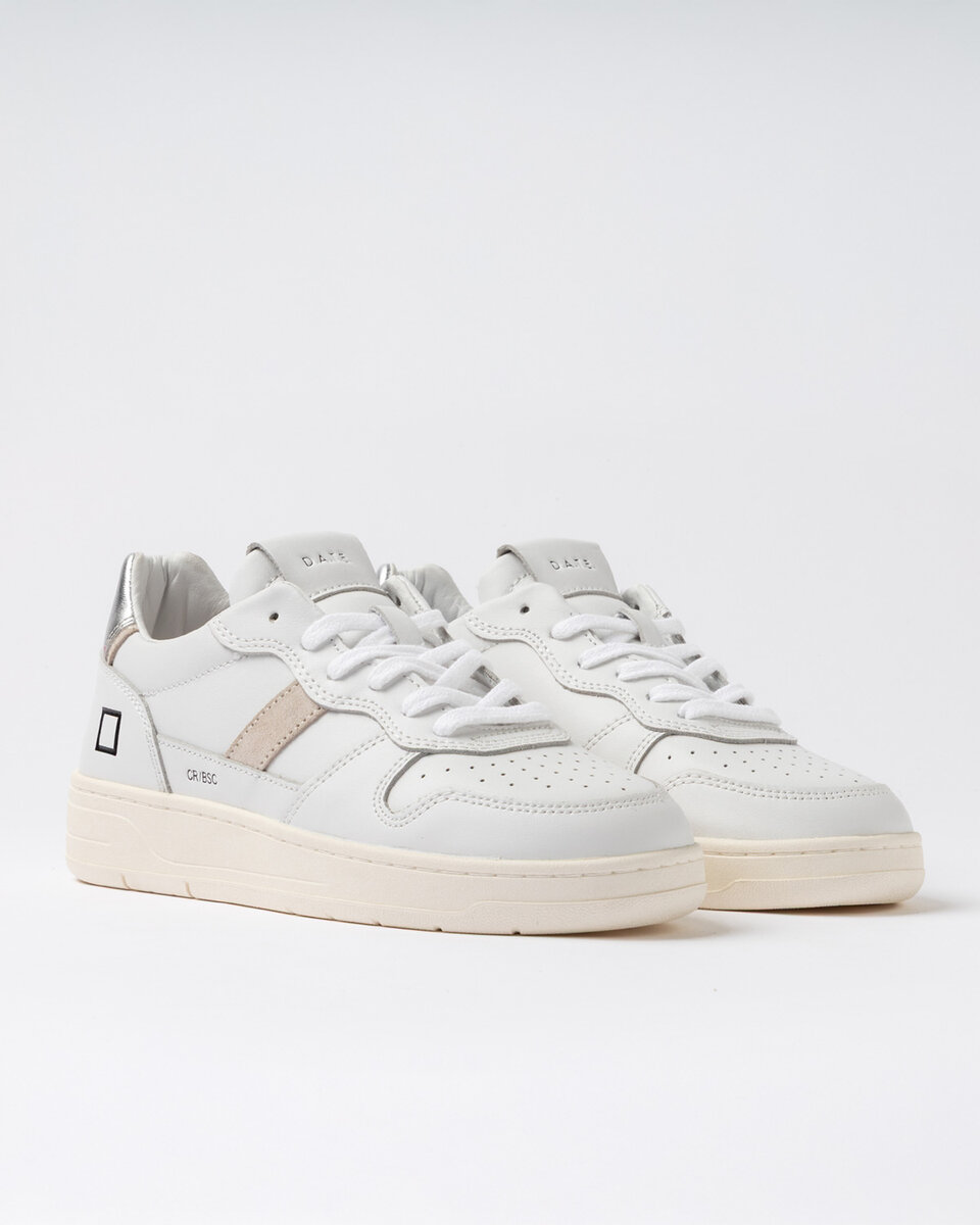 Court 2.0 BASIC BLANC-ARGENT