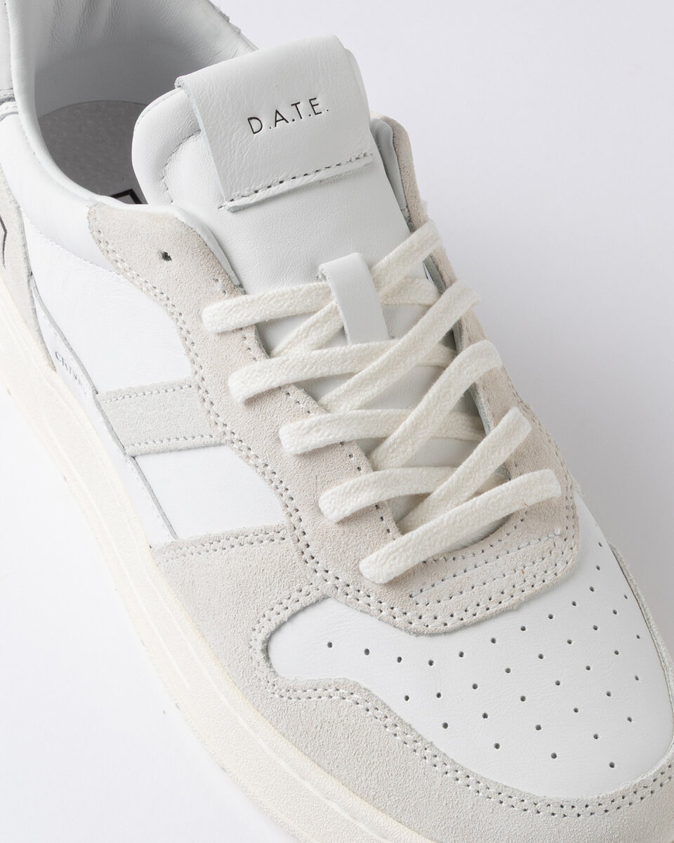 Court 2.0 VINTAGE EN VEAU BLANC