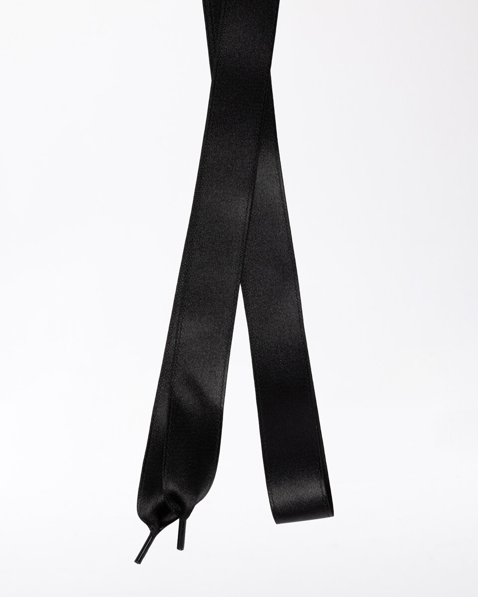 DENTELLE SATINÉE NOIRE