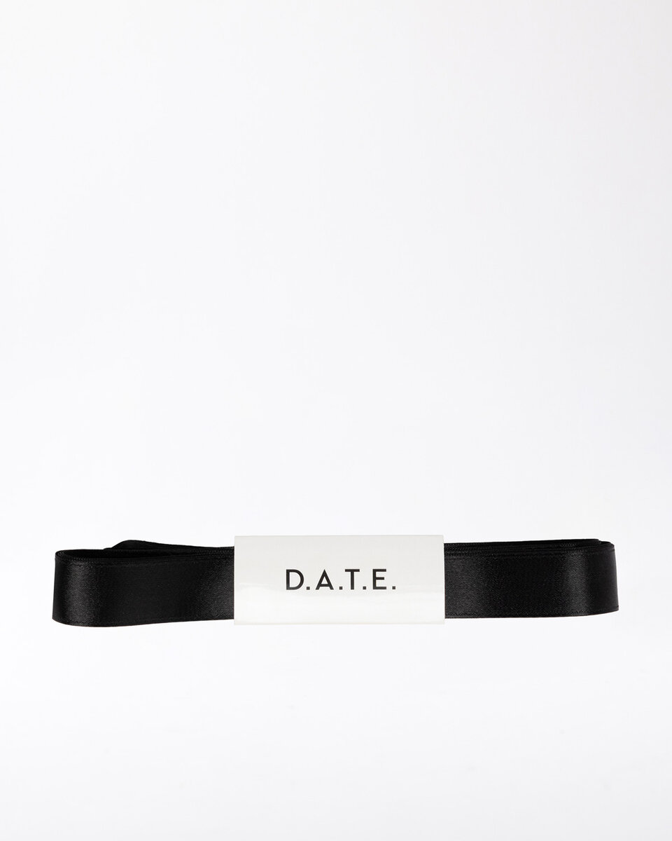 DENTELLE SATINÉE NOIRE
