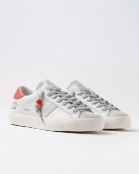 Hill Low Calf BLANC-CORAIL