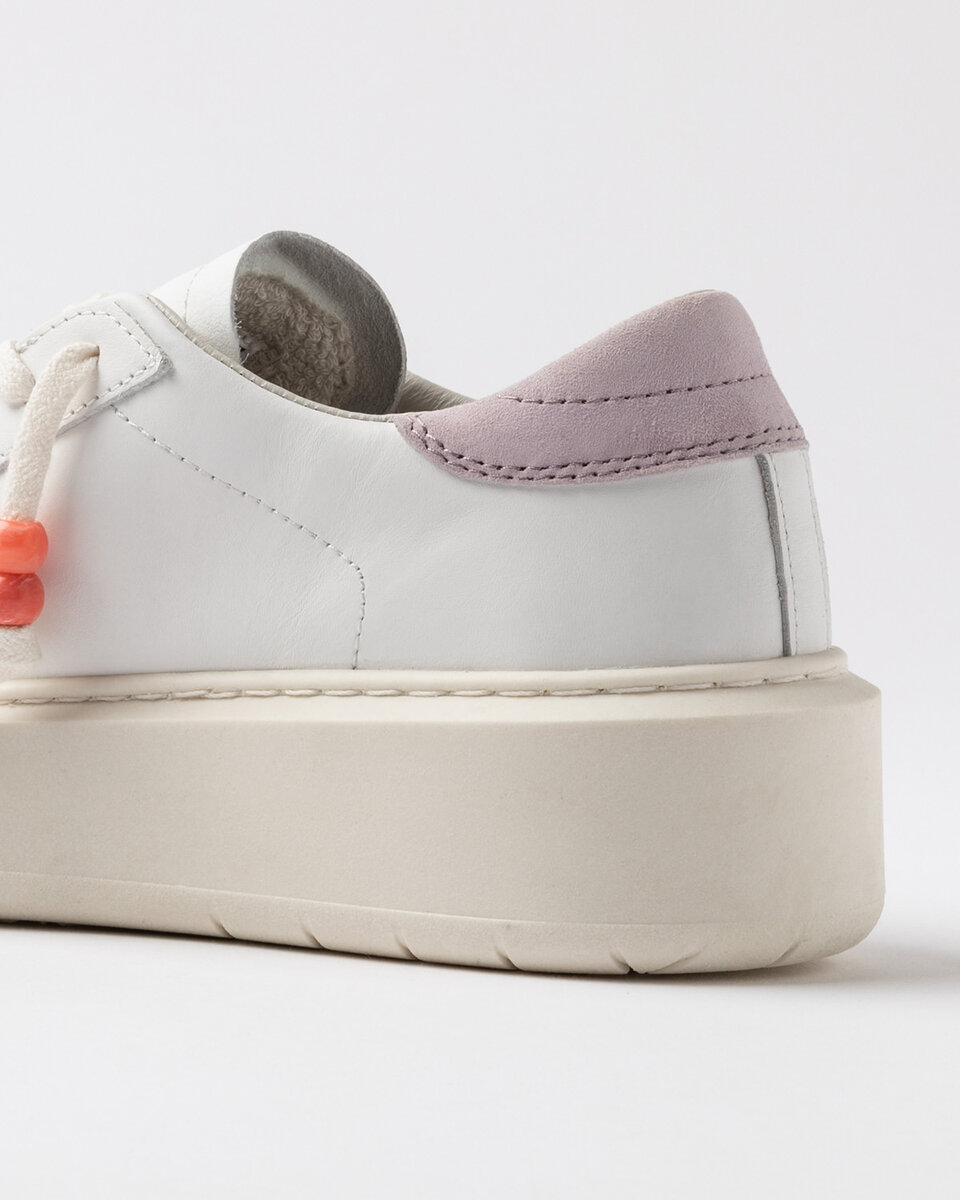 Hill Low Calf BLANC-ROSE
