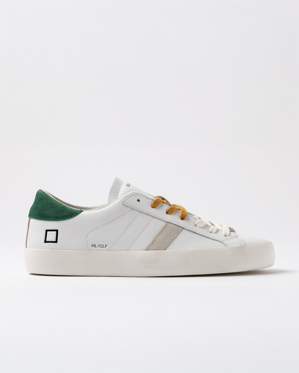 Hill Low Calf BLANC-VERT