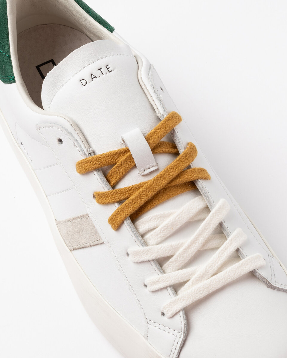 Hill Low Calf BLANC-VERT