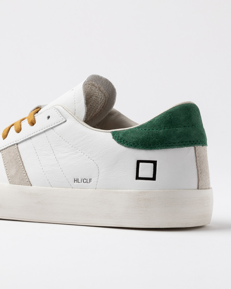 Hill Low Calf BLANC-VERT