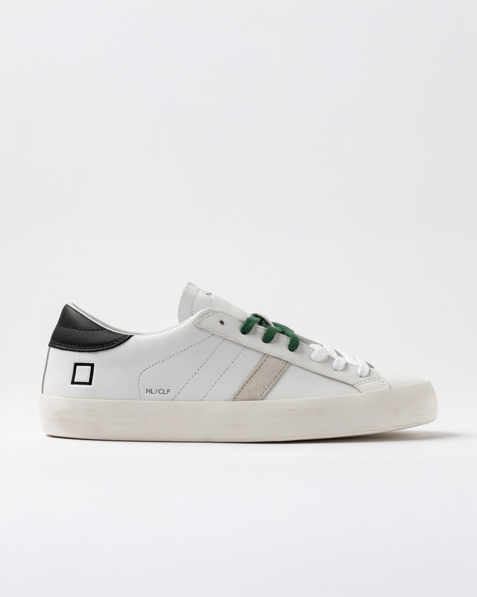Hill Low Calf WHITE-BLACK