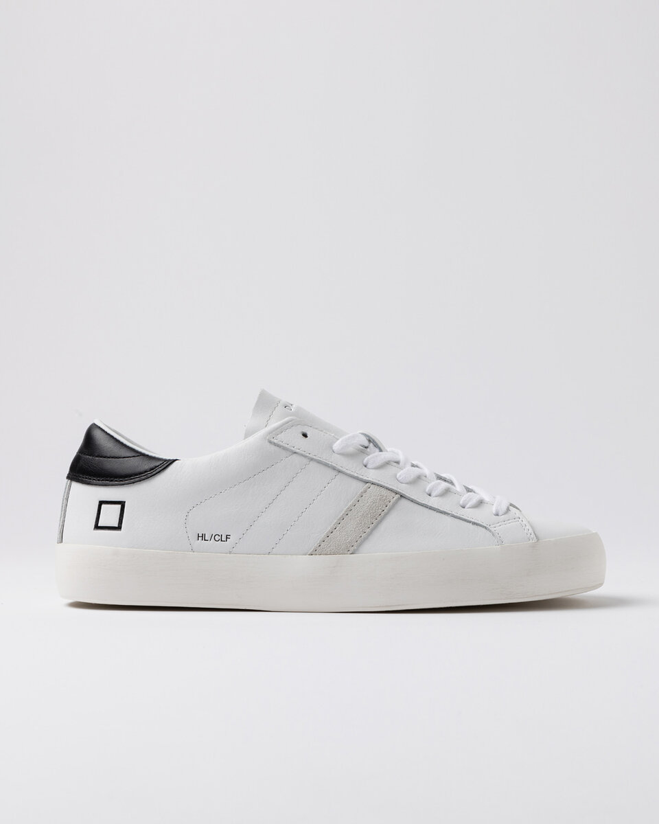 Hill Low Calf WHITE-BLACK