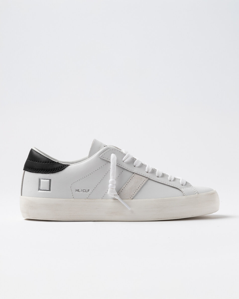 Hill Low Calf WHITE-BLACK