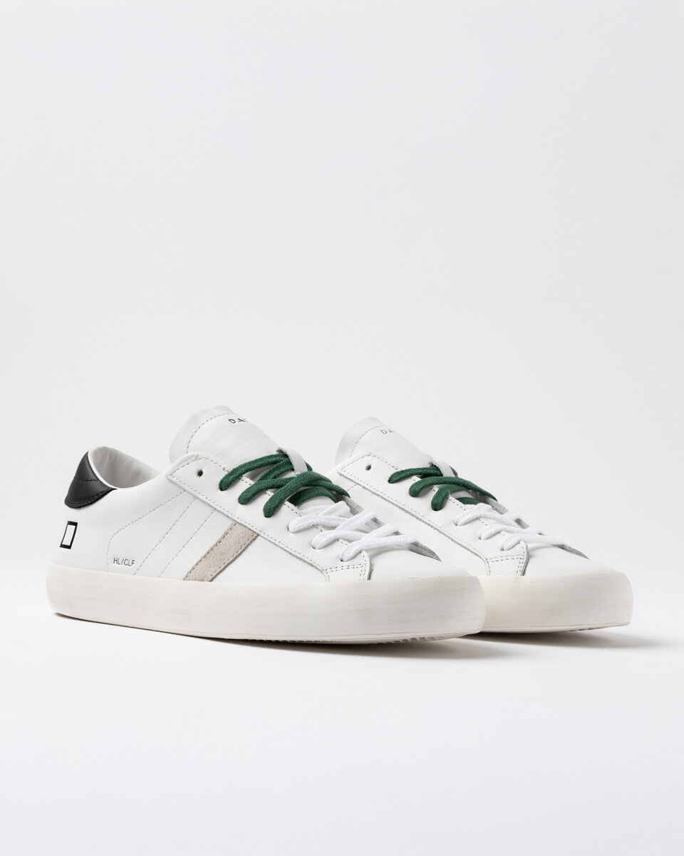 Hill Low Calf WHITE-BLACK