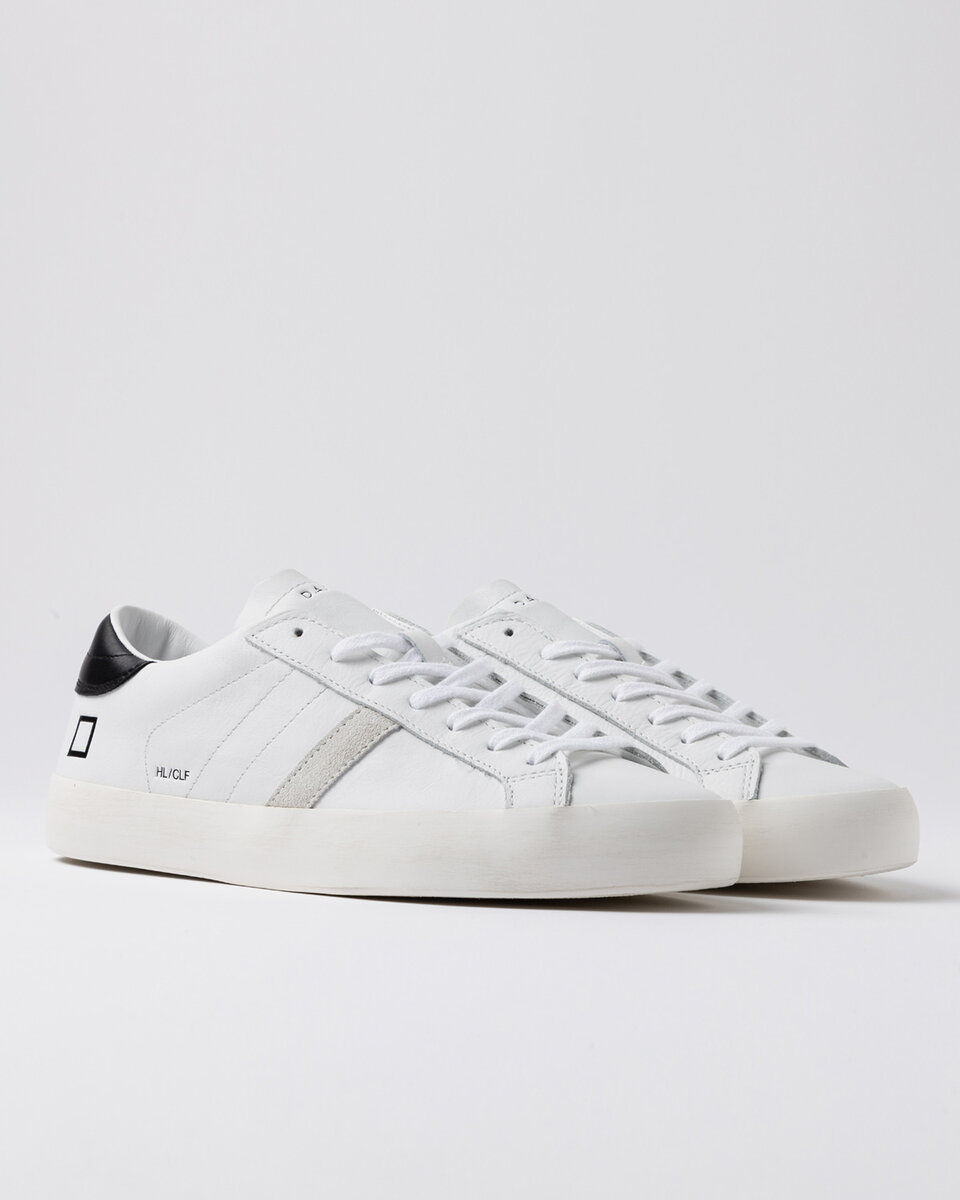 Hill Low Calf WHITE-BLACK