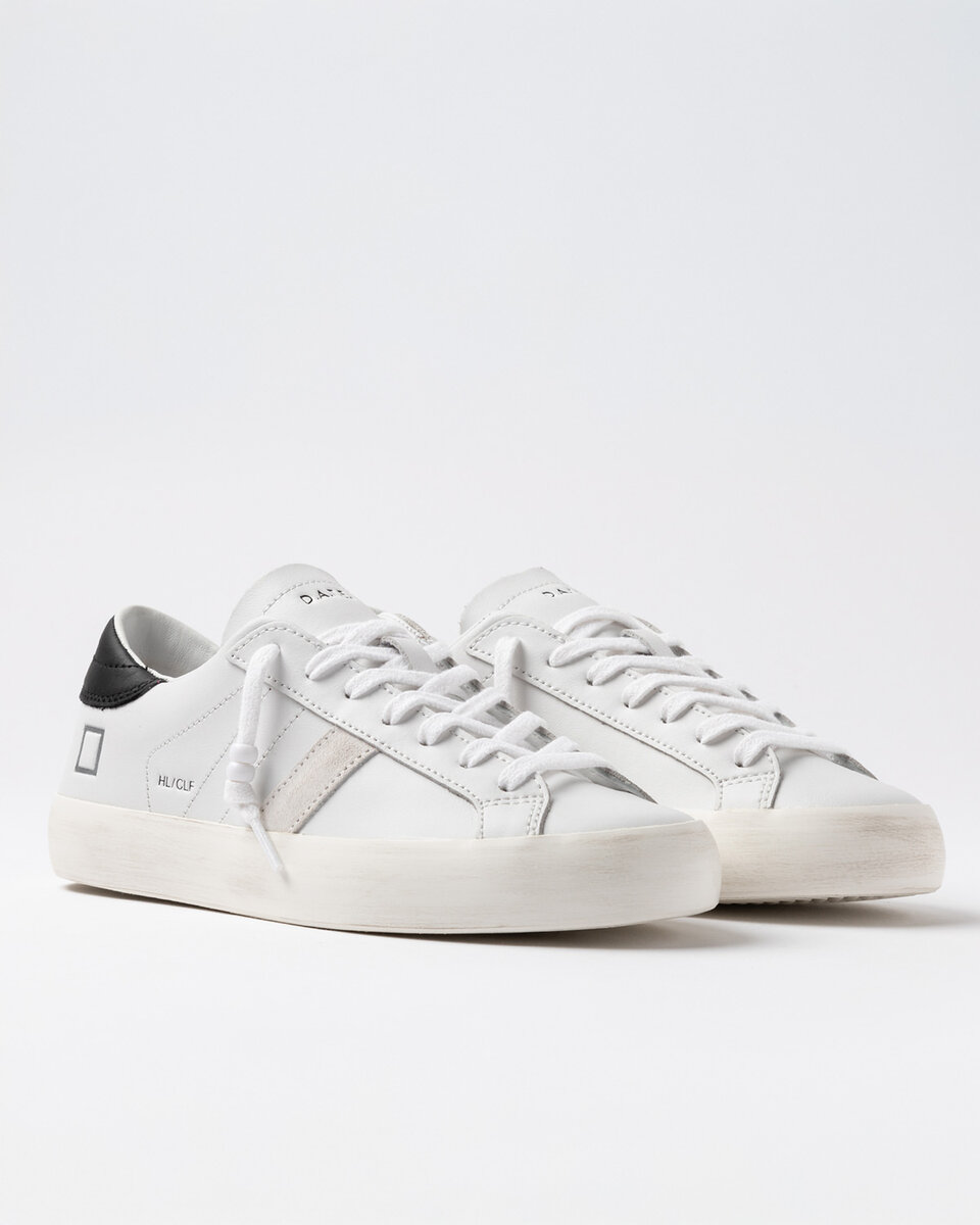 Hill Low Calf WHITE-BLACK