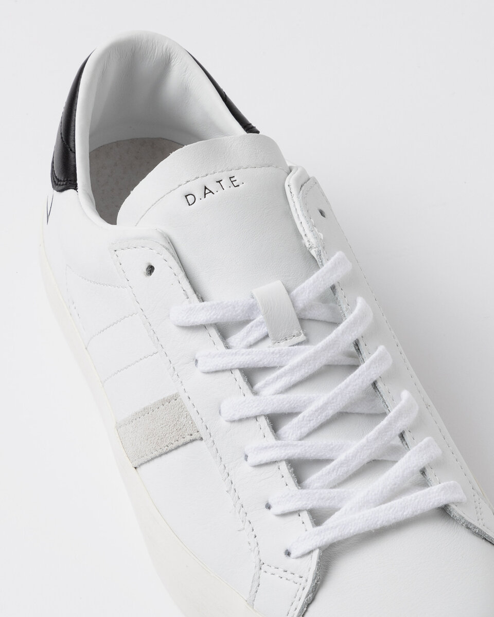 Hill Low Calf WHITE-BLACK