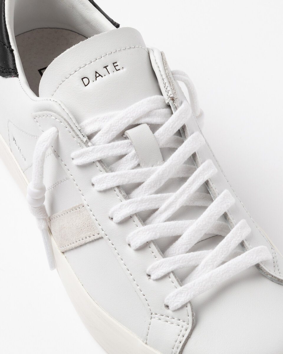 Hill Low Calf WHITE-BLACK