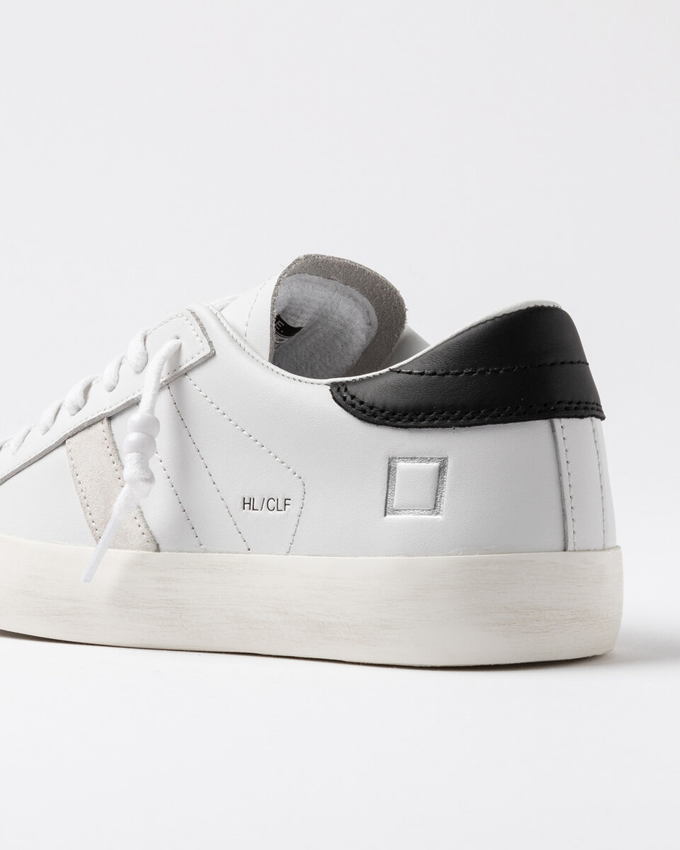 Hill Low Calf WHITE-BLACK