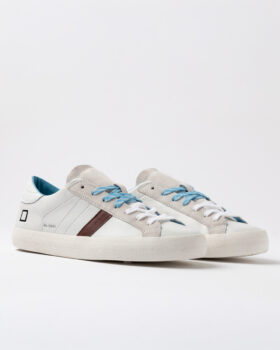 Hill Low Vintage Calf BLANC-TURQUOISE