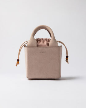 SAC CUBO EN DAIM ROSE