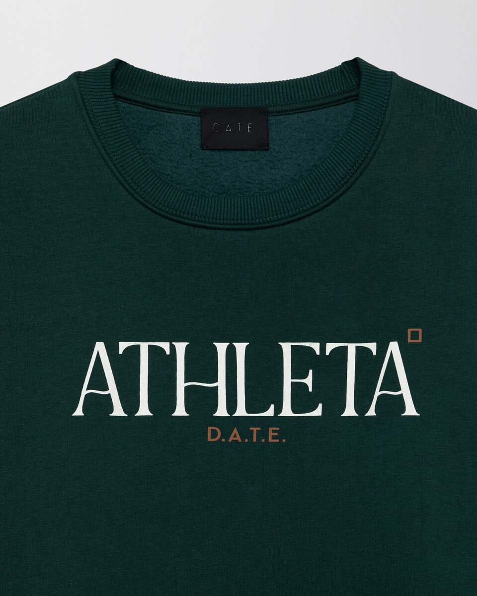 SWEAT-SHIRT ATHLETA VERT