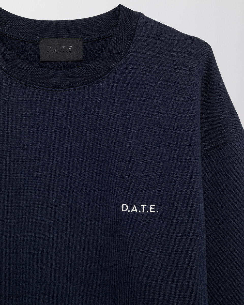 SWEAT-SHIRT BASIC BLEU
