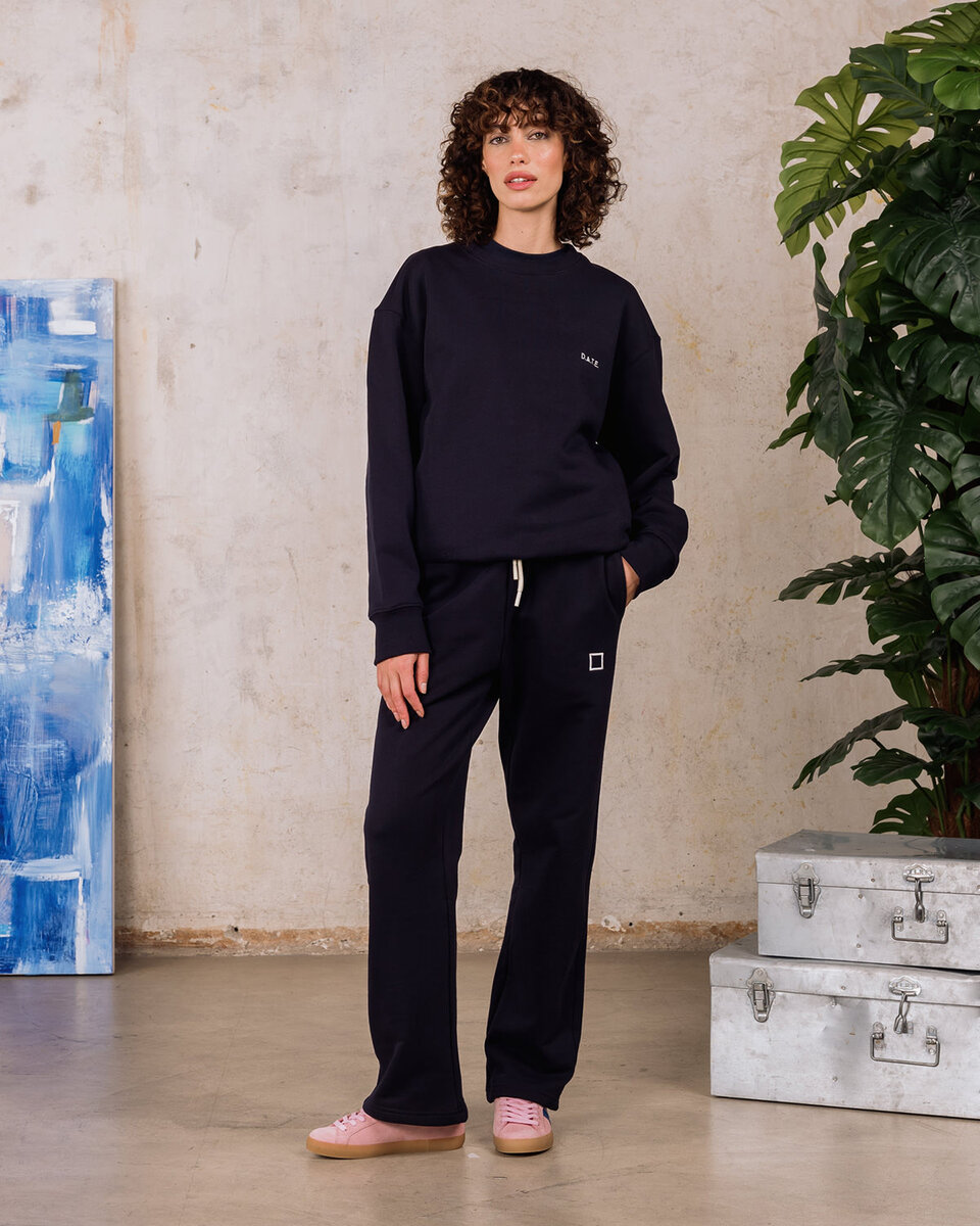 SWEAT-SHIRT BASIC BLEU