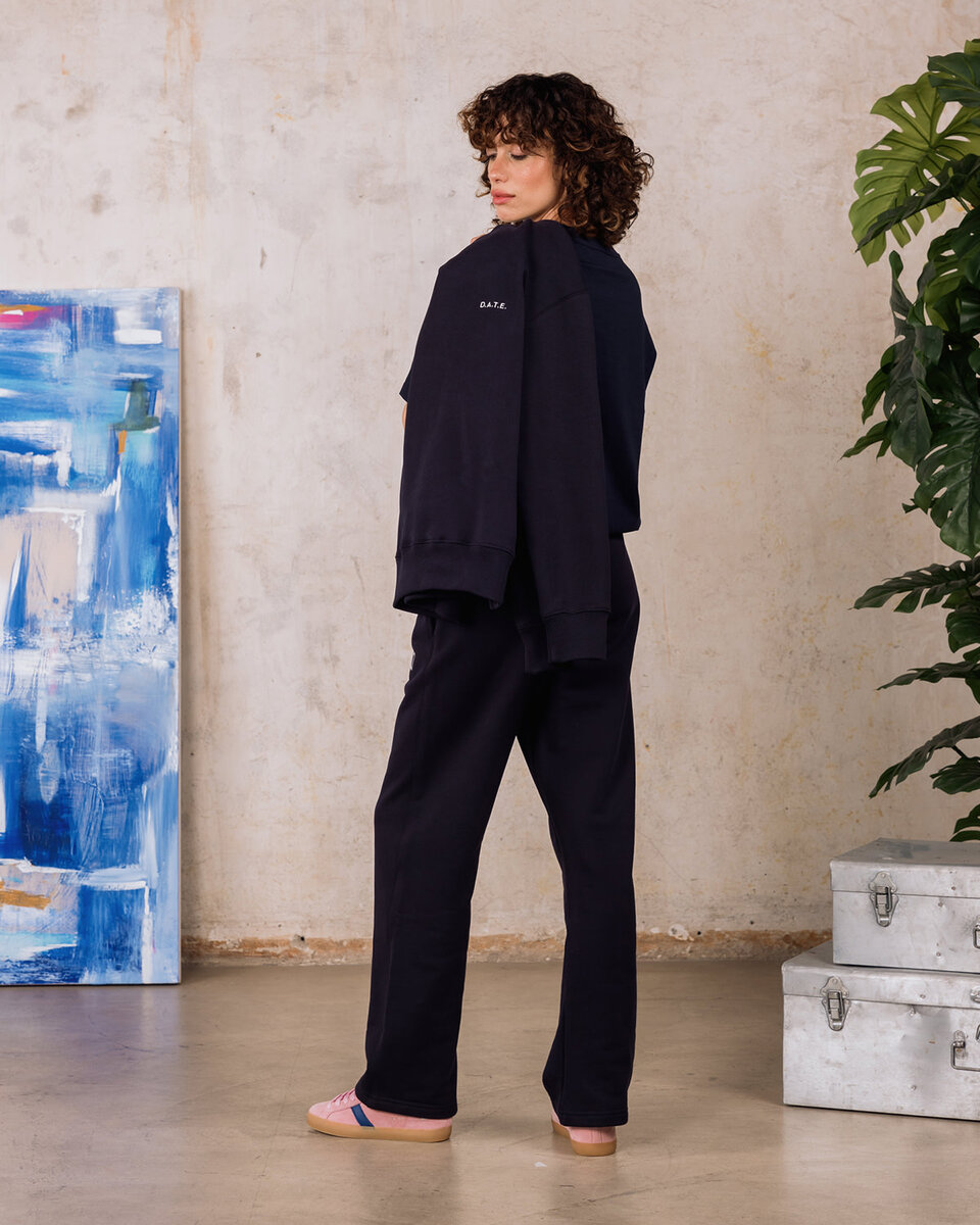 SWEAT-SHIRT BASIC BLEU