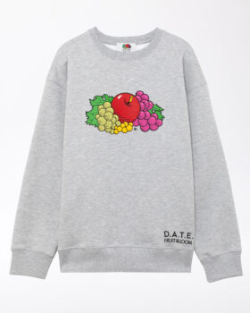 SWEAT-SHIRT FRUIT GRIS