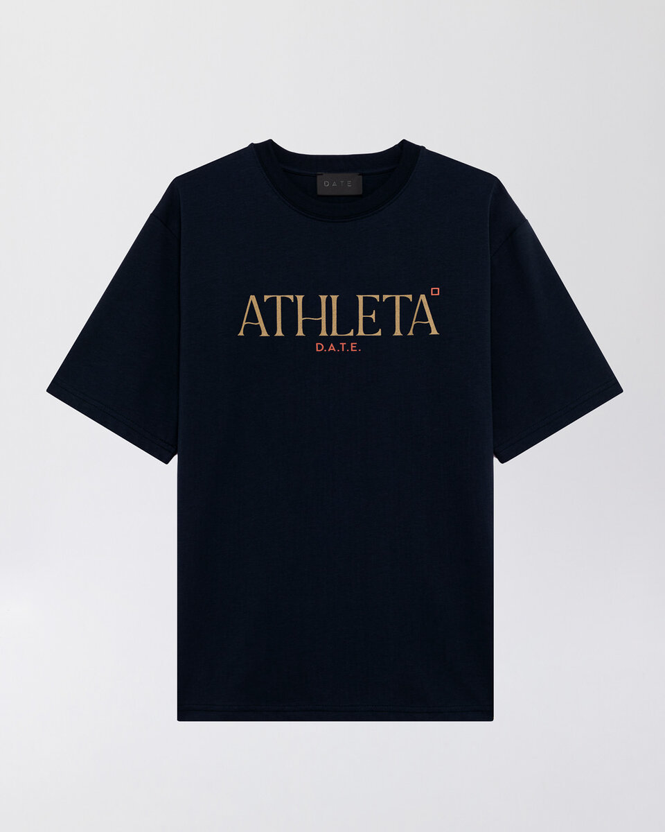 T-SHIRT ATHLETA BLEU