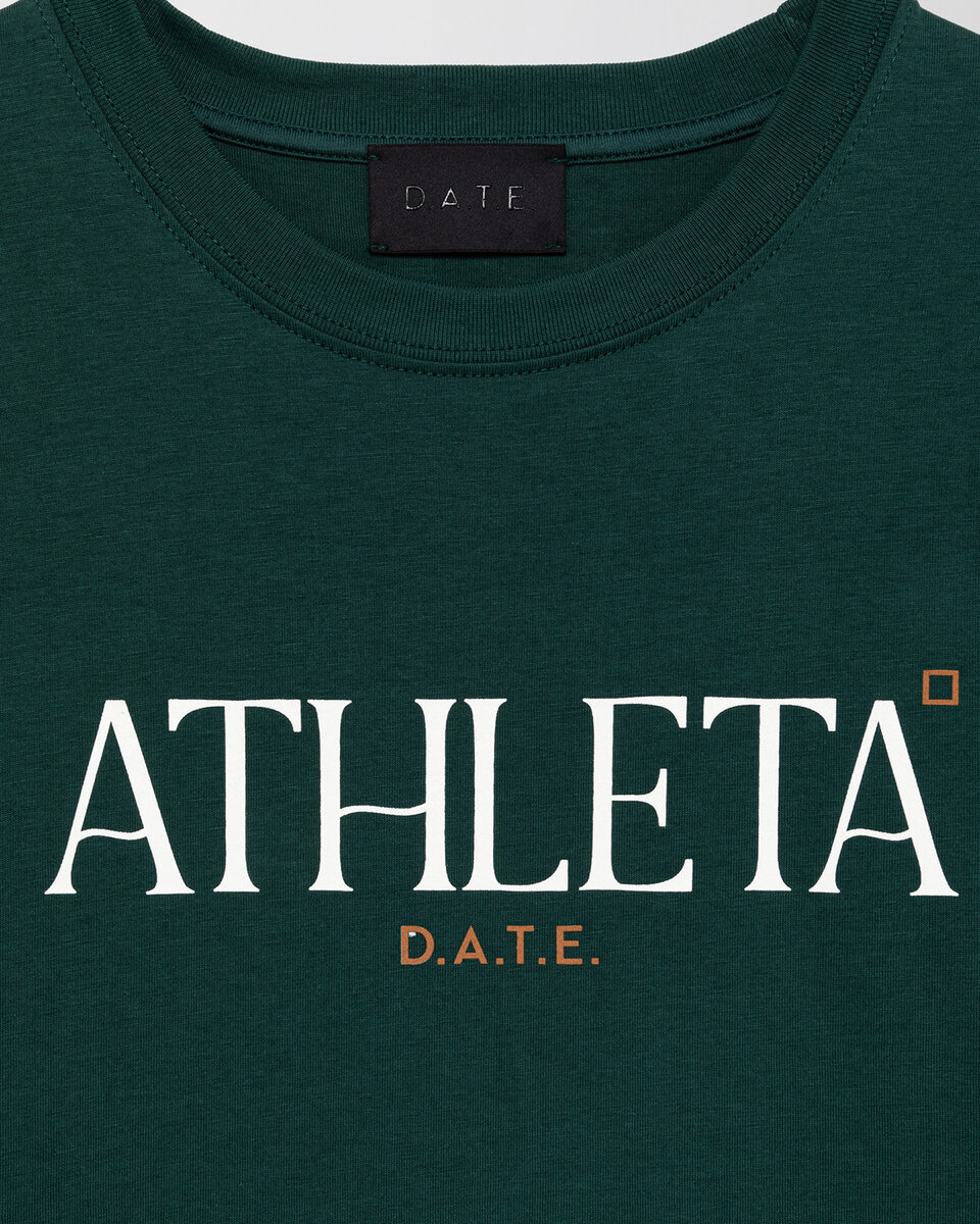 T-SHIRT ATHLETA VERT