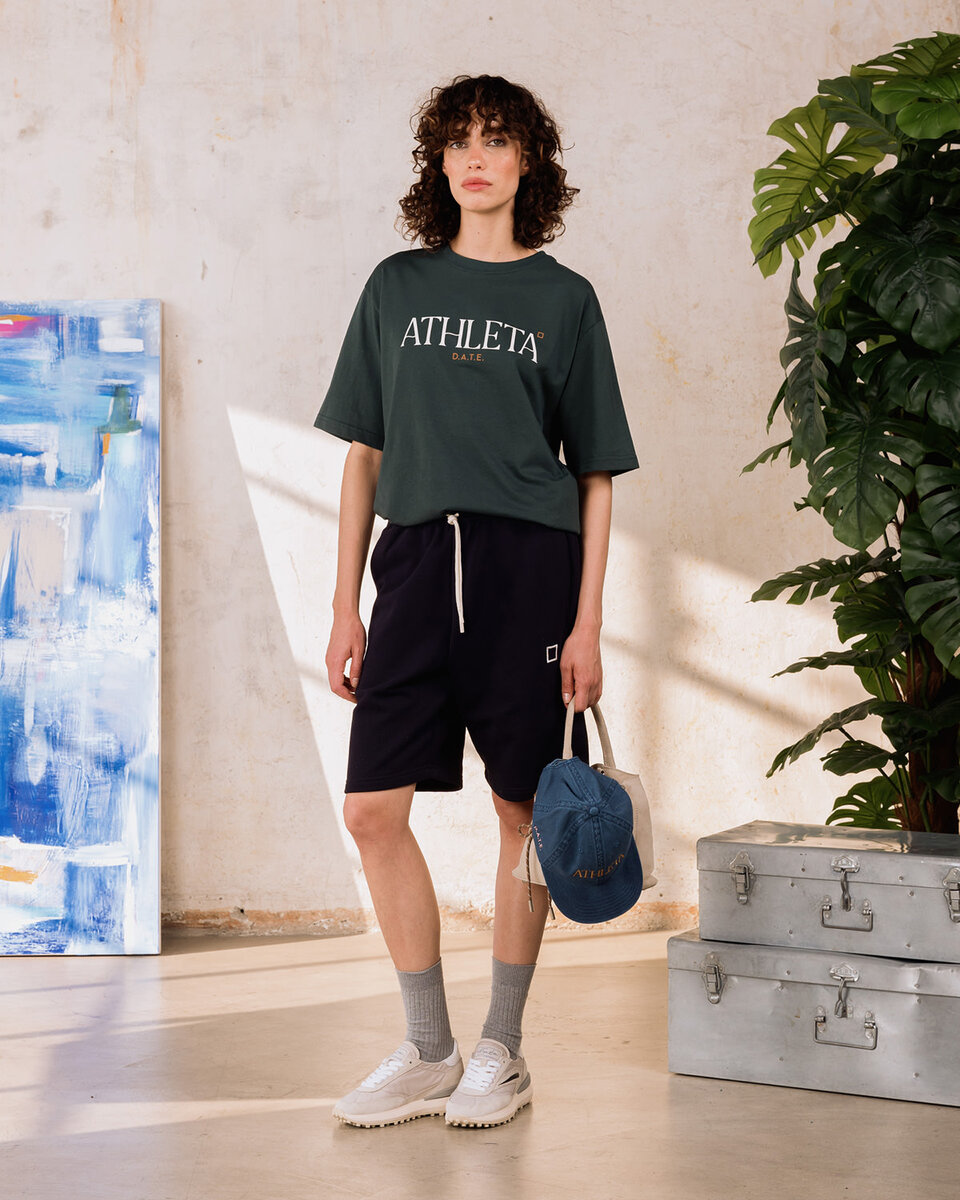T-SHIRT ATHLETA VERT