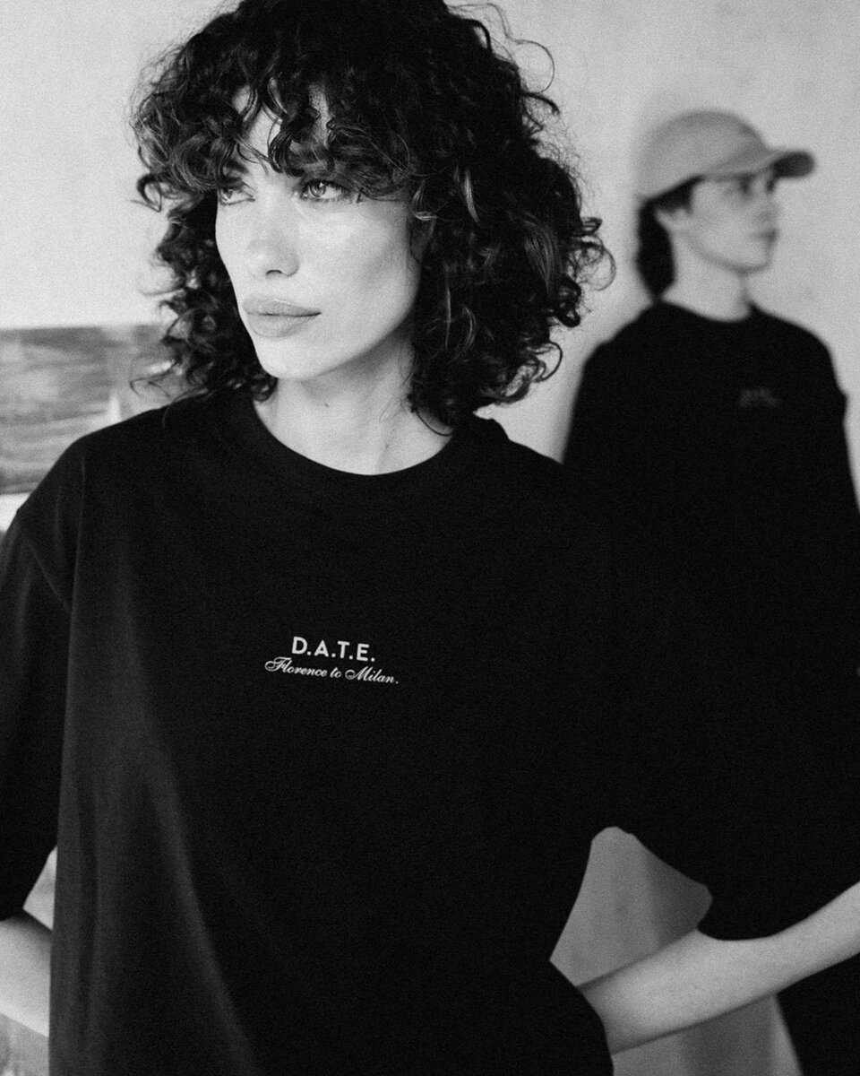 T-SHIRT DATE MILAN BLEU