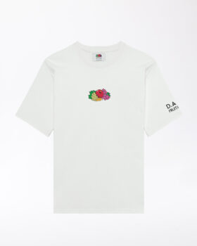T-SHIRT FRUIT BLANC