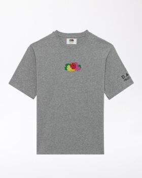 T-SHIRT FRUIT GRIS