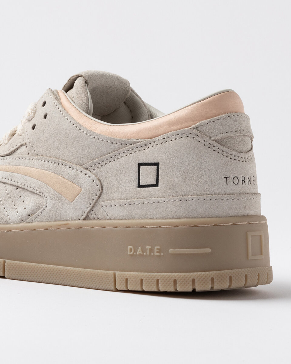 TORNEO POP SUEDE BLANC