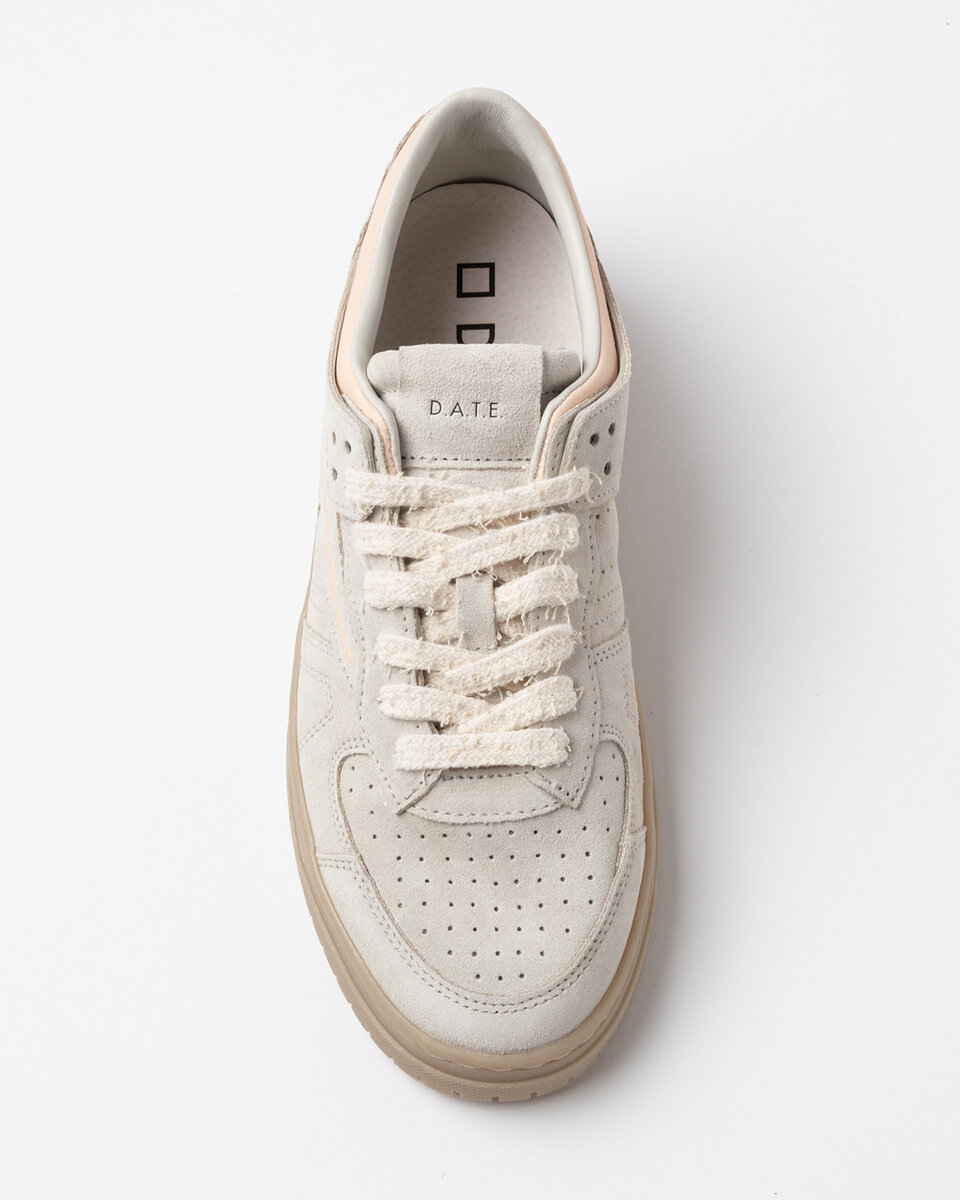TORNEO POP SUEDE BLANC